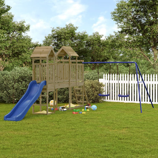 Outdoor Playset Impregnated Wood Pine