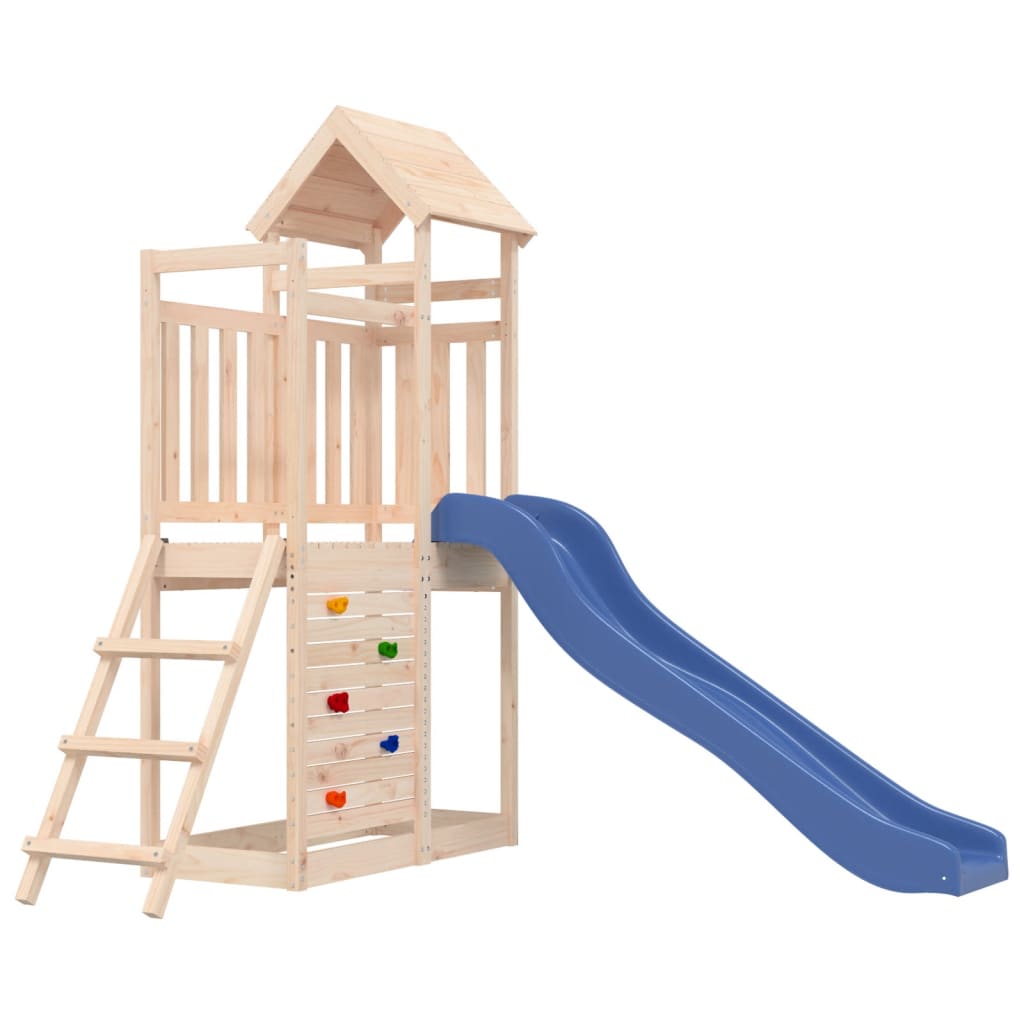 Outdoor Playset Solid Wood Pine