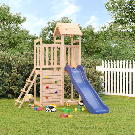 Outdoor Playset Solid Wood Pine