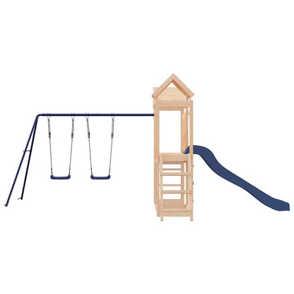 Outdoor Playset Solid Wood Pine