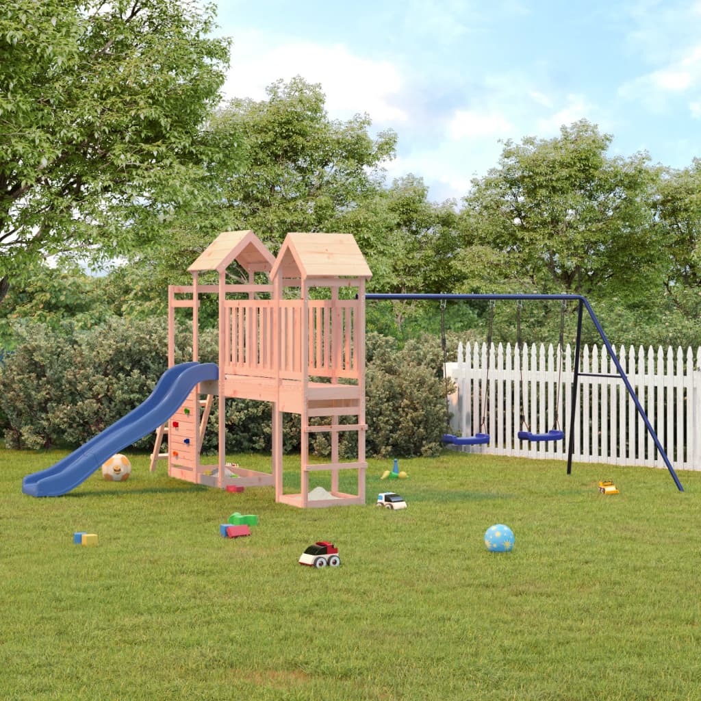 Outdoor Playset Solid Wood Douglas