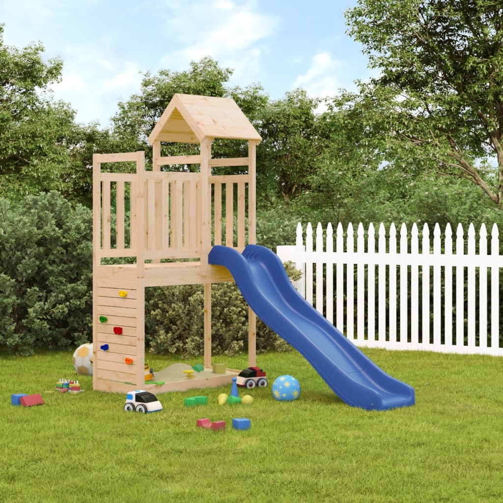 Outdoor Playset Solid Wood Pine