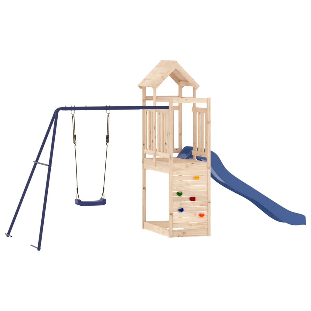 Outdoor Playset Solid Wood Pine