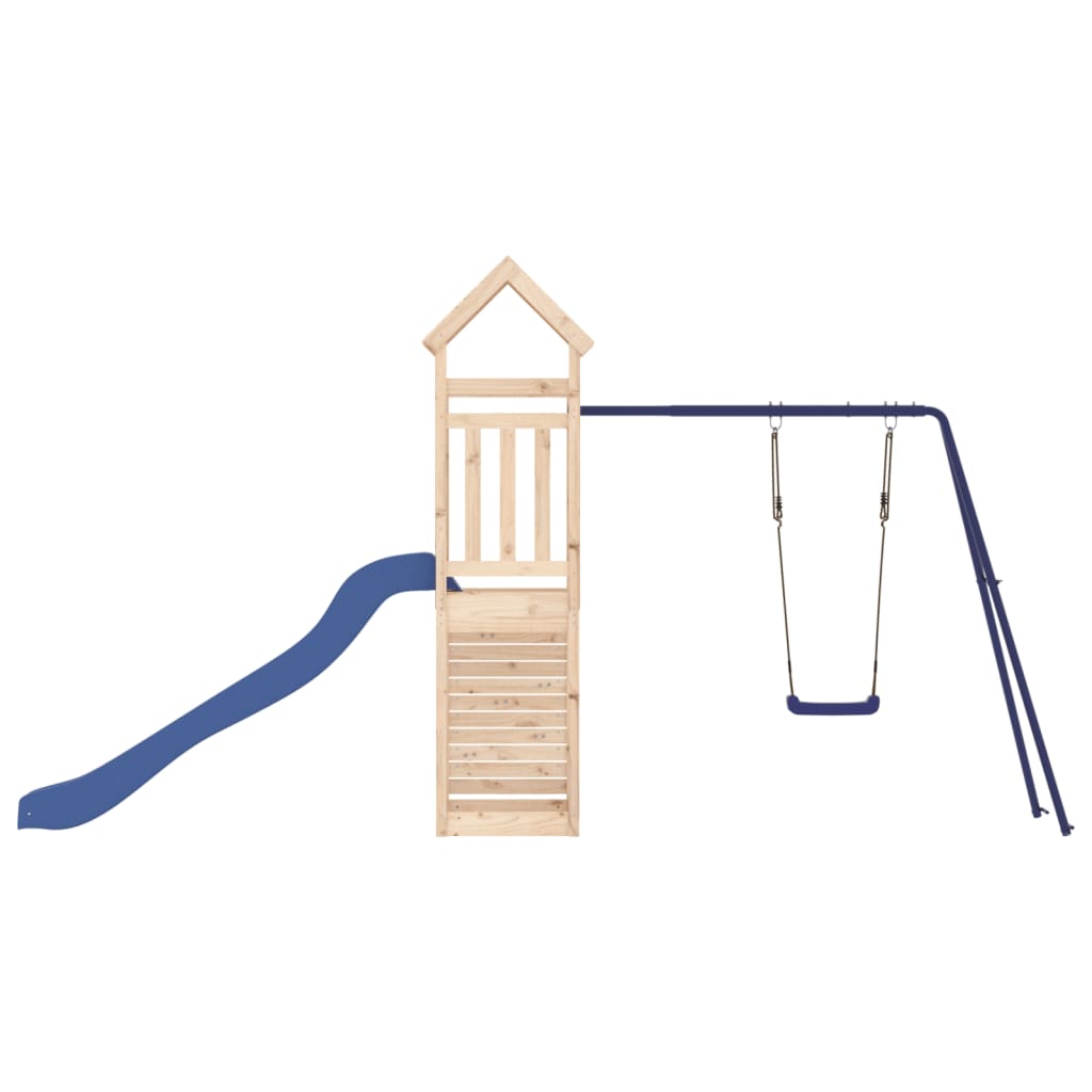 Outdoor Playset Solid Wood Pine