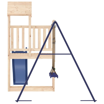 Outdoor Playset Solid Wood Pine