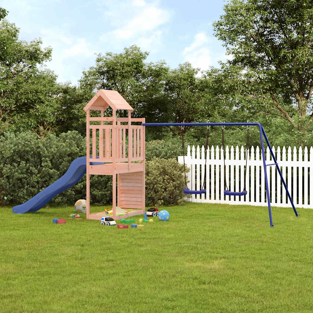 Outdoor Playset Solid Wood Douglas