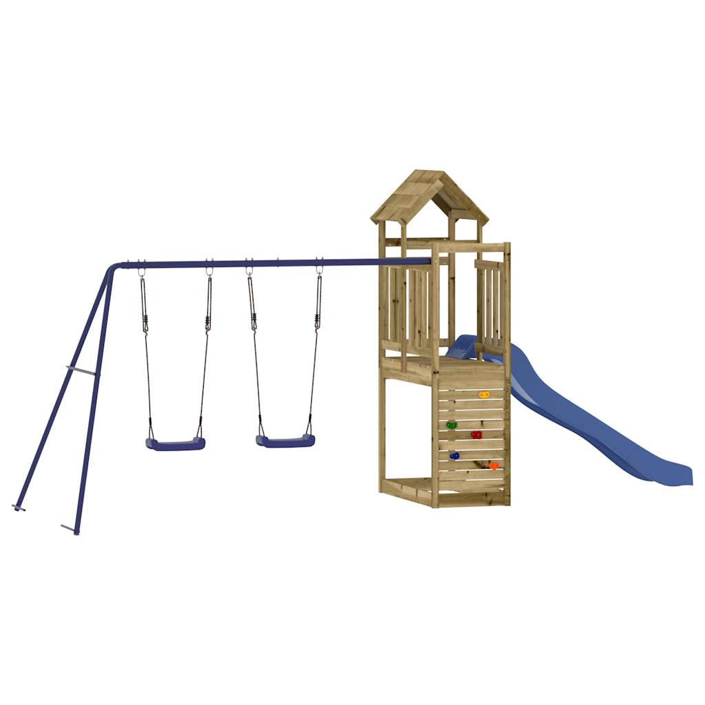 Outdoor Playset Impregnated Wood Pine