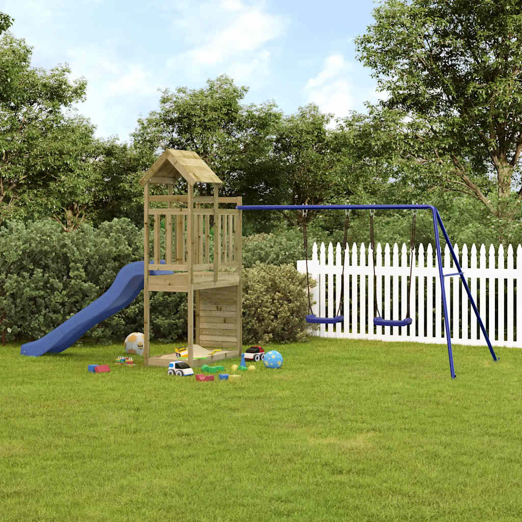 Outdoor Playset Impregnated Wood Pine