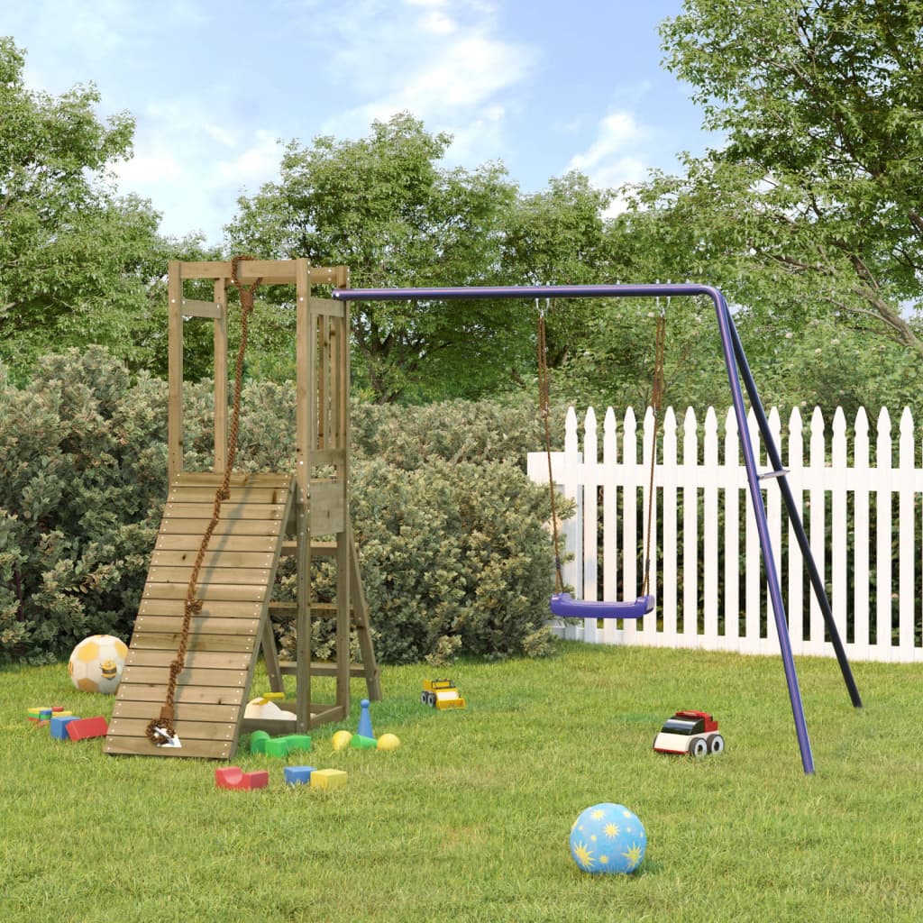 Outdoor Playset Impregnated Wood Pine