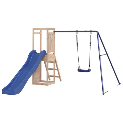 Outdoor Playset Solid Wood Pine