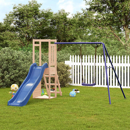 Outdoor Playset Solid Wood Pine