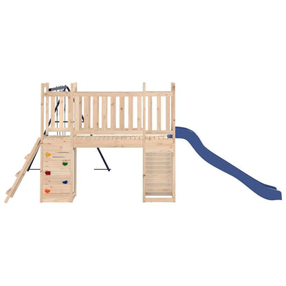 Outdoor Playset Solid Wood Pine