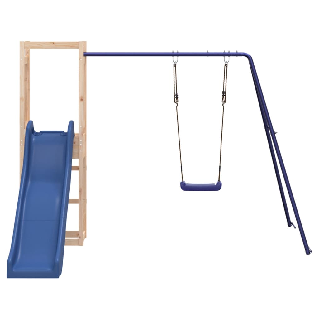 Outdoor Playset Solid Wood Pine