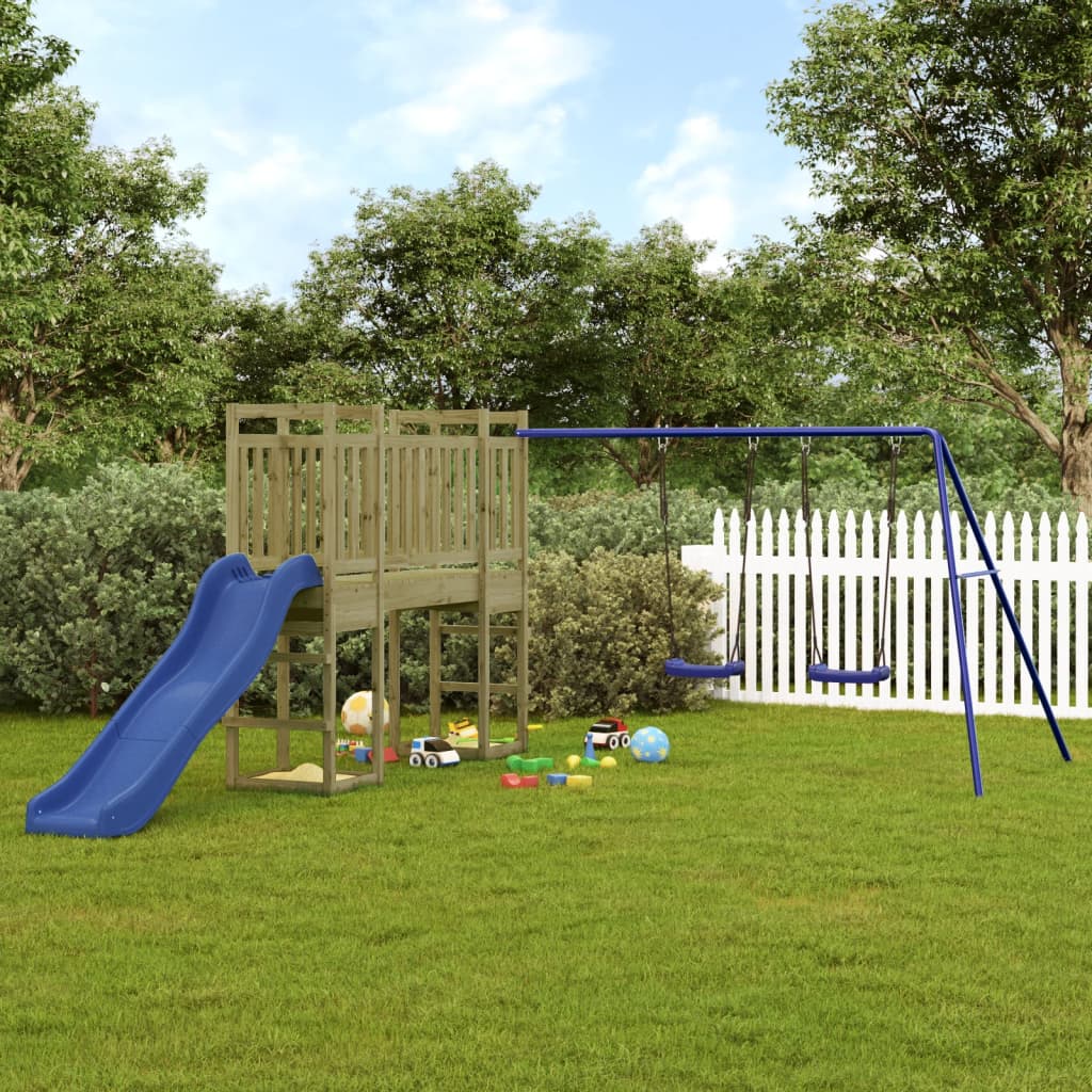 Outdoor Playset Impregnated Wood Pine