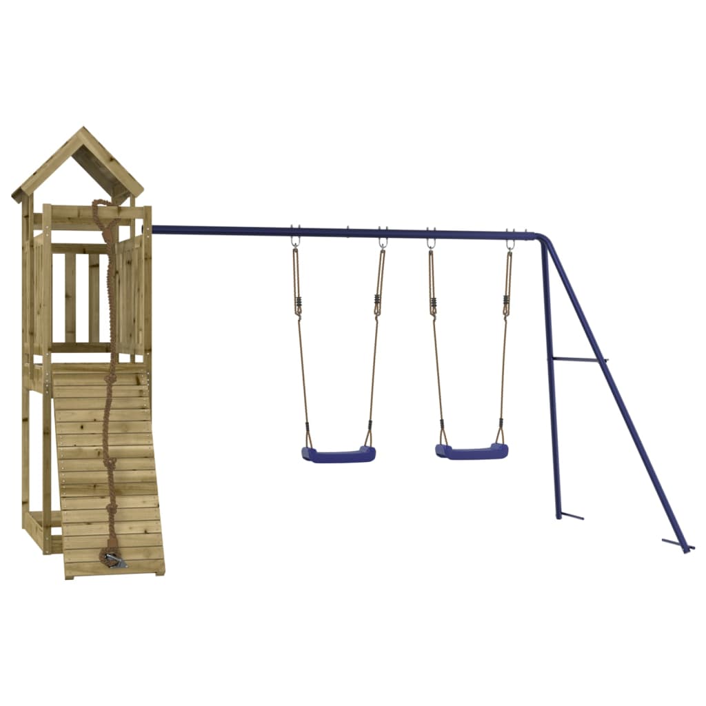 Outdoor Playset Impregnated Wood Pine