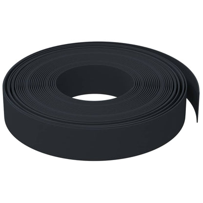 Garden Edgings 2 pcs Black 10 m 10 cm Polyethylene