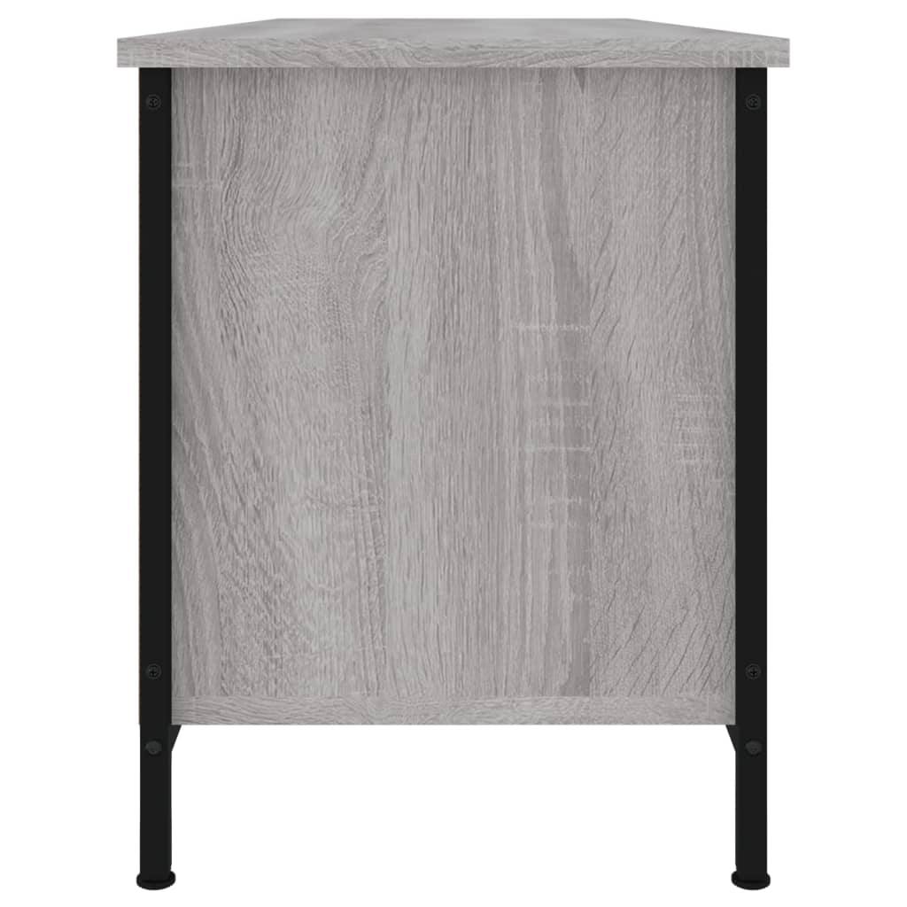 TV Cabinet Grey Sonoma 102x35x45 cm Engineered Wood