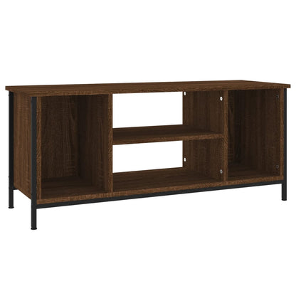 TV Cabinet Brown Oak 102x35x45 cm Engineered Wood