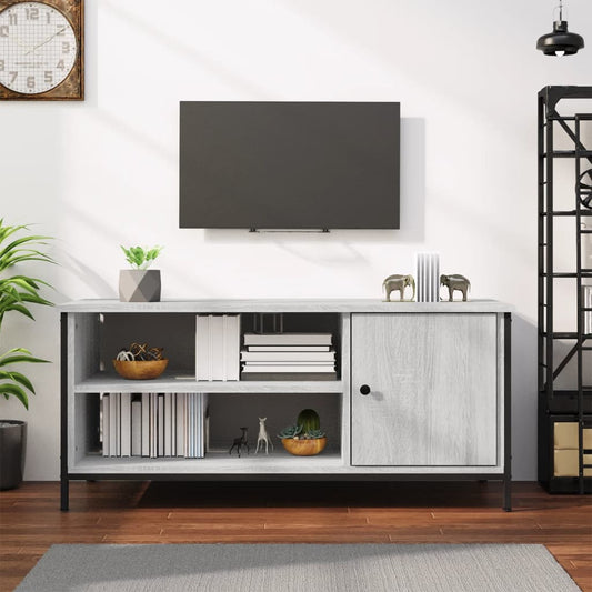 TV Cabinet Grey Sonoma 100x40x45 cm Engineered Wood