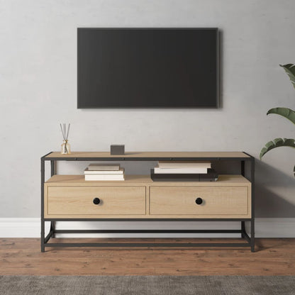 TV Cabinet Sonoma Oak 100x35x45 cm Engineered Wood