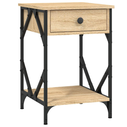 Bedside Cabinet Sonoma Oak 40x42x60 cm Engineered Wood