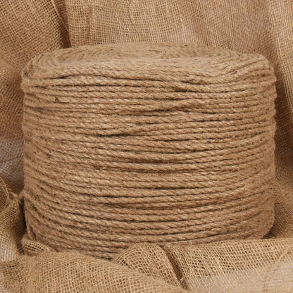 Jute Rope 25 m Long 8 mm Thick