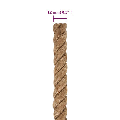 Jute Rope 25 m Long 12 mm Thick
