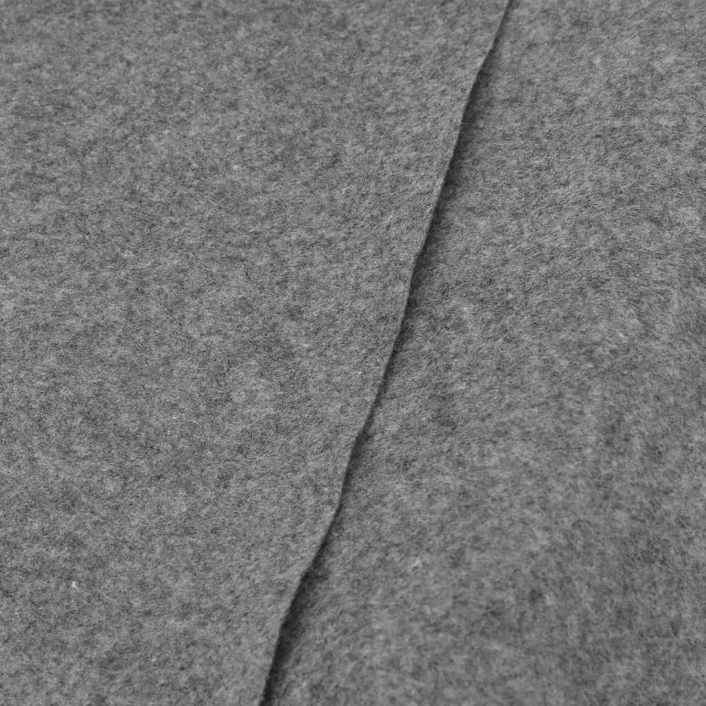 Pool Ground Cloth Light Grey Ø306 cm Polyester Geotextile