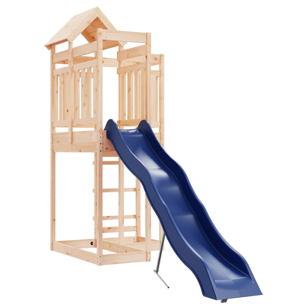 Outdoor Playset Solid Wood Pine