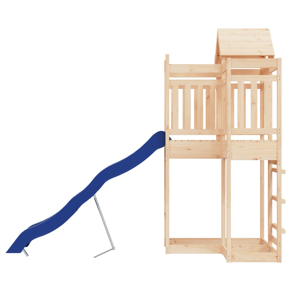 Outdoor Playset Solid Wood Pine