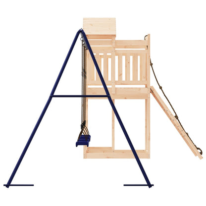 Outdoor Playset Solid Wood Pine