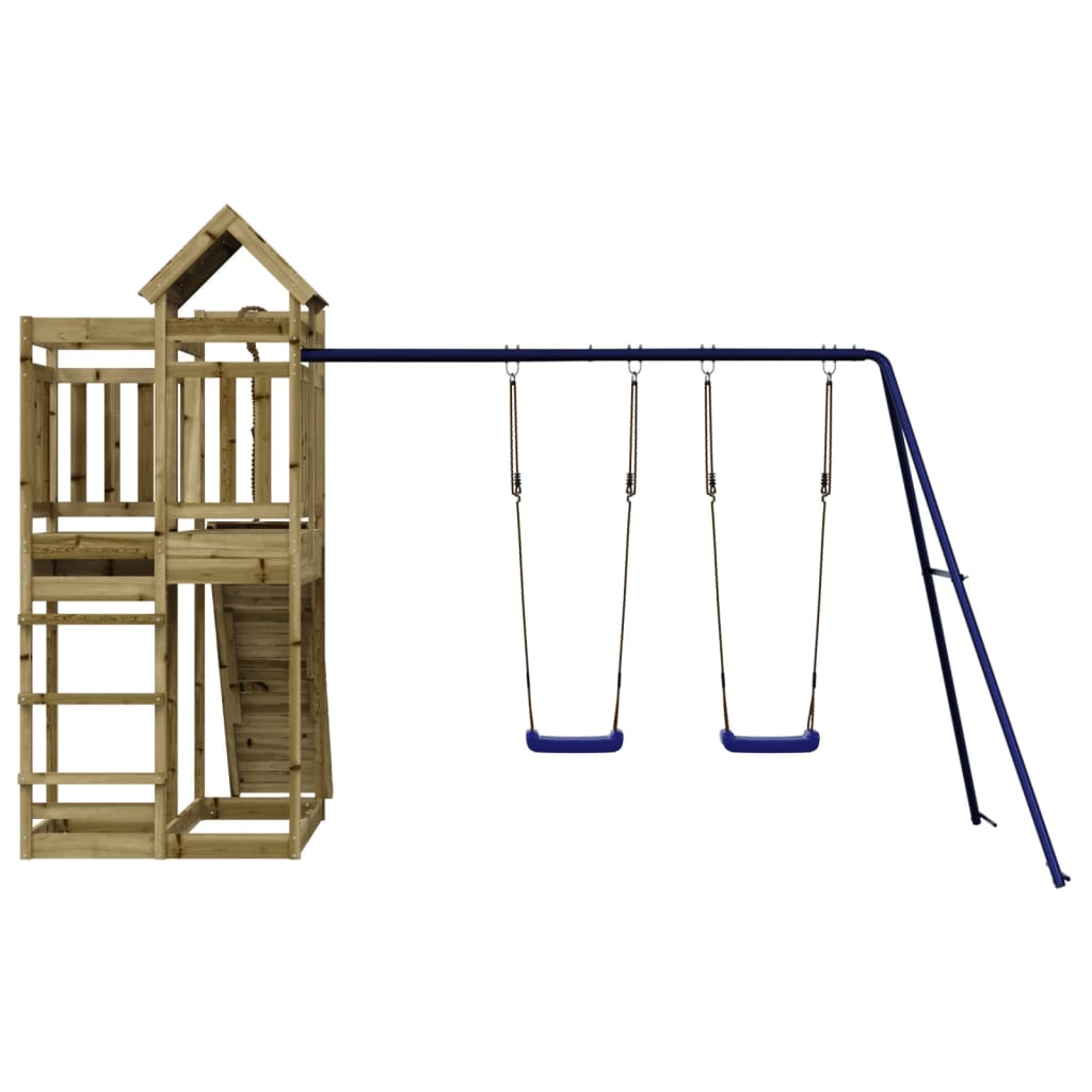 Outdoor Playset Impregnated Wood Pine