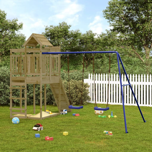 Outdoor Playset Impregnated Wood Pine