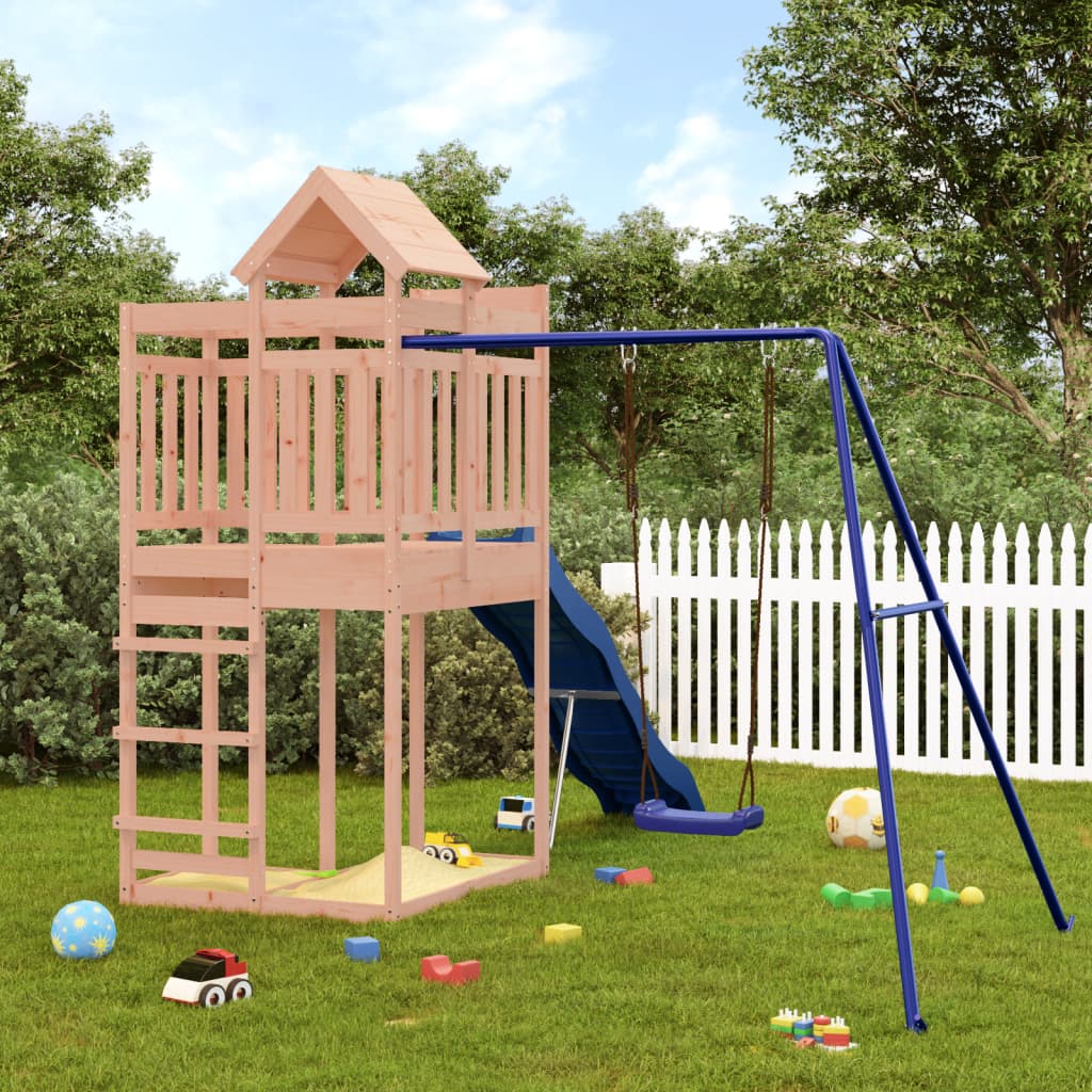 Outdoor Playset Solid Wood Douglas