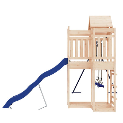 Outdoor Playset Solid Wood Pine