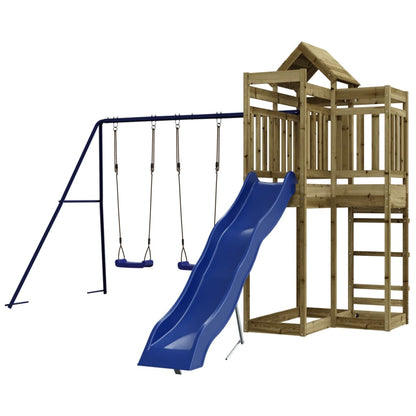 Outdoor Playset Impregnated Wood Pine