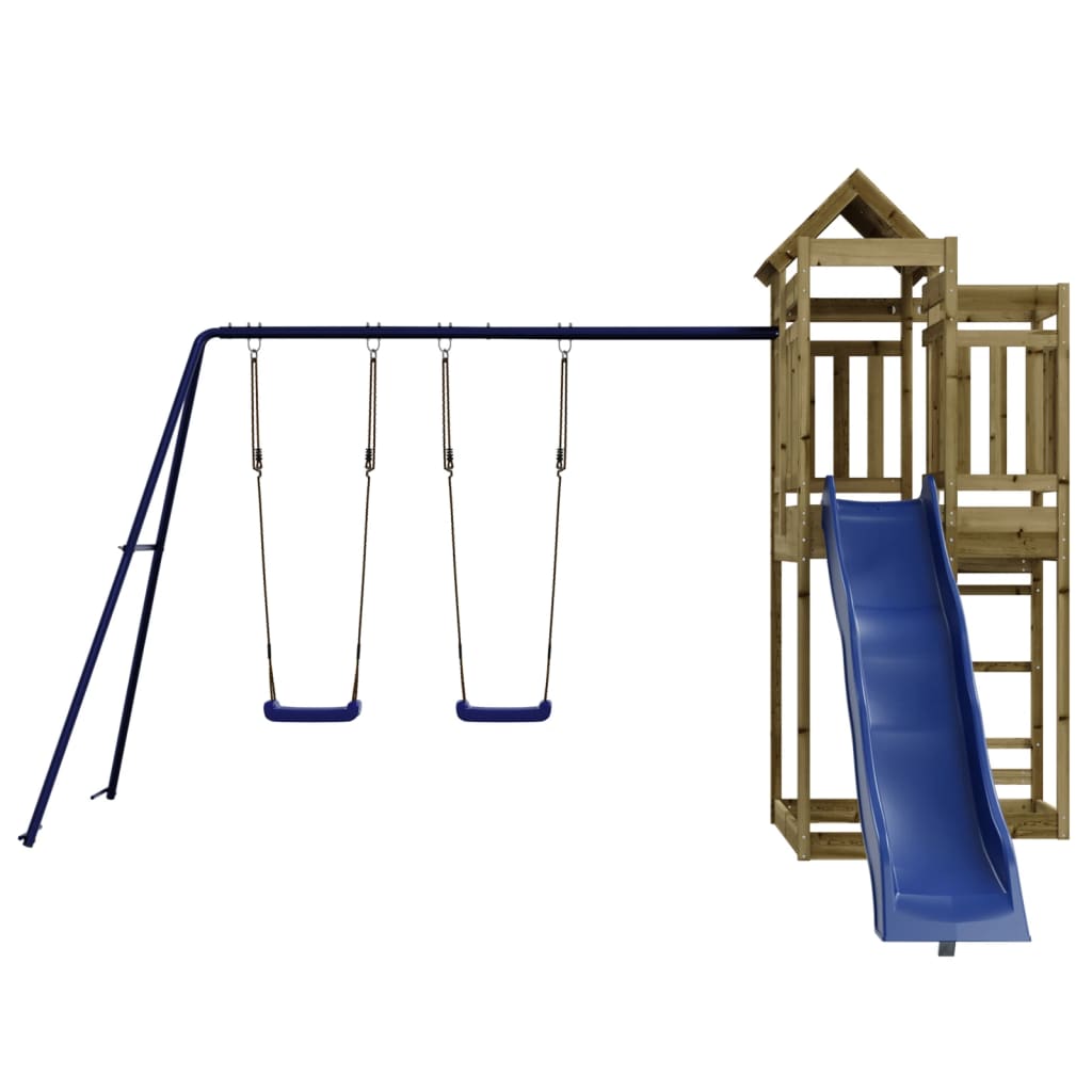 Outdoor Playset Impregnated Wood Pine