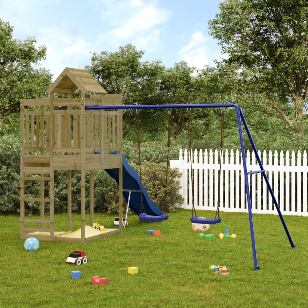 Outdoor Playset Impregnated Wood Pine