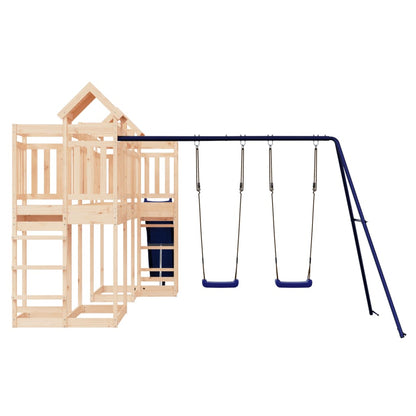 Outdoor Playset Solid Wood Pine