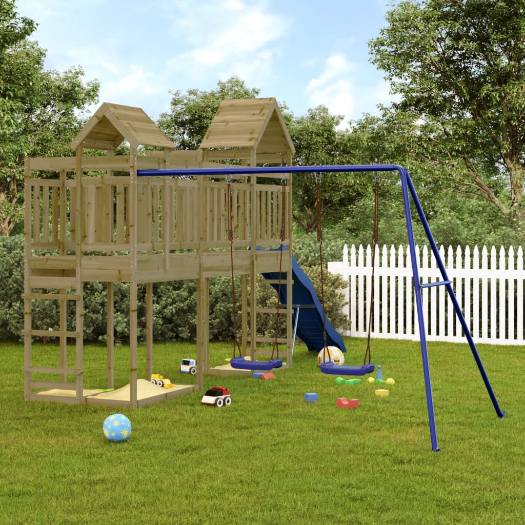 Outdoor Playset Impregnated Wood Pine