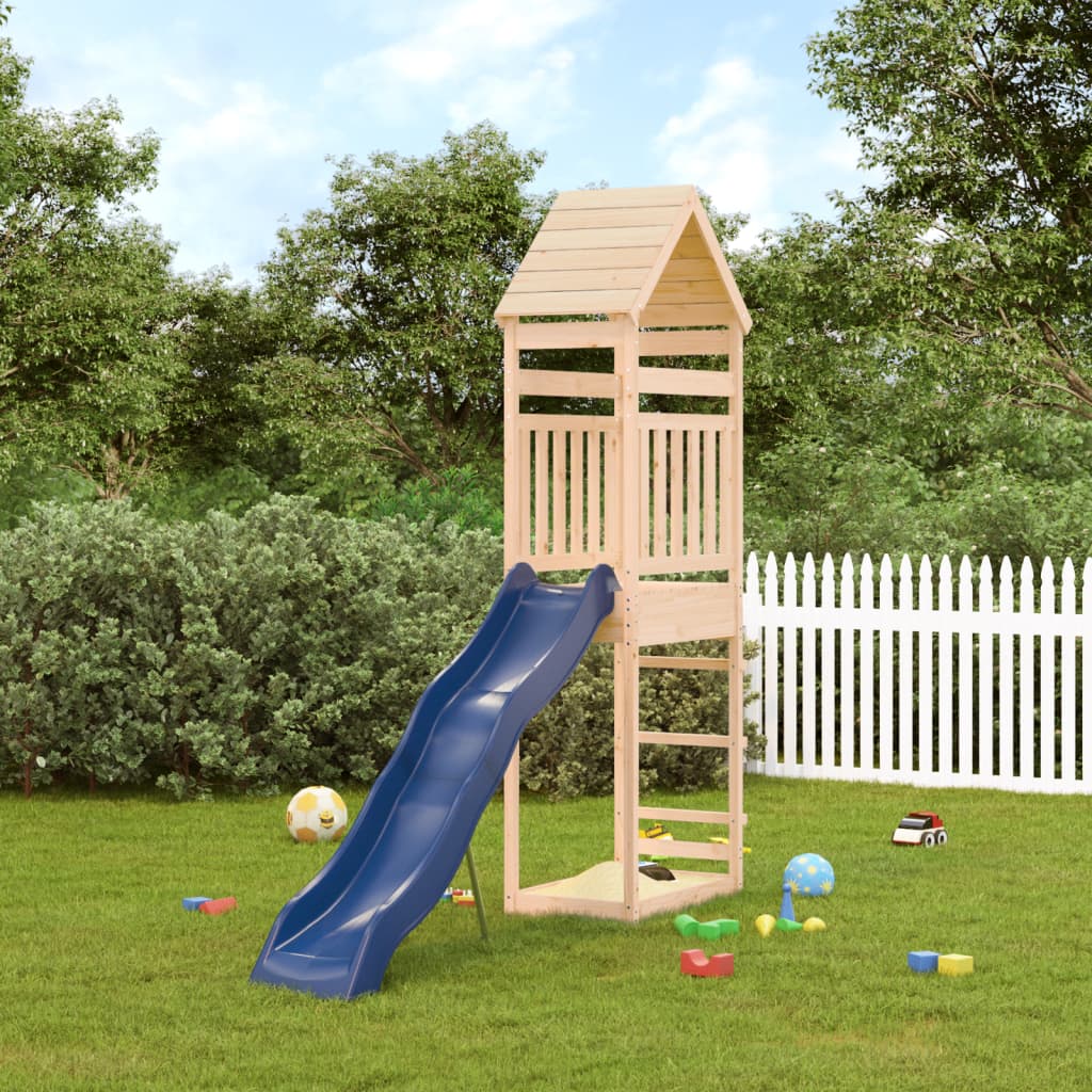 Outdoor Playset Solid Wood Pine