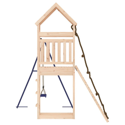 Outdoor Playset Solid Wood Pine