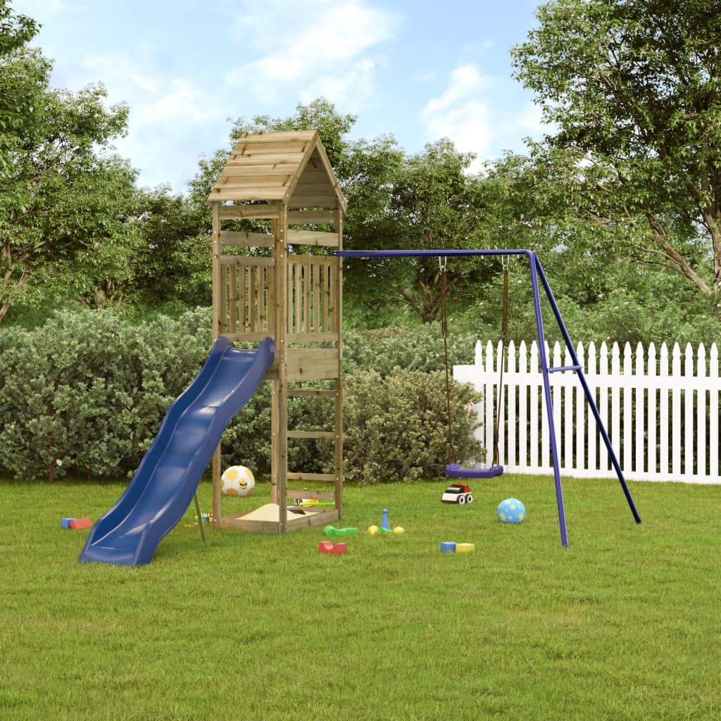 Outdoor Playset Impregnated Wood Pine