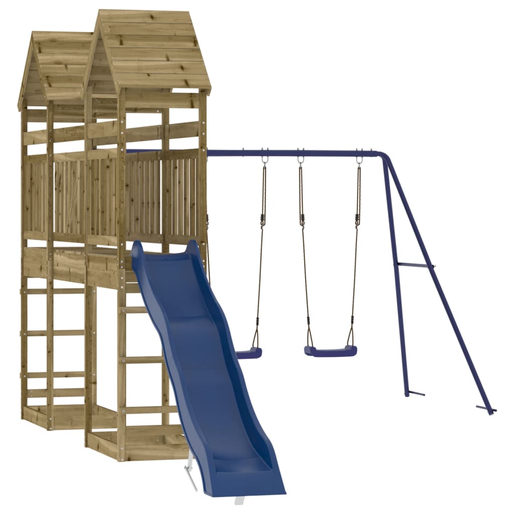 Outdoor Playset Impregnated Wood Pine