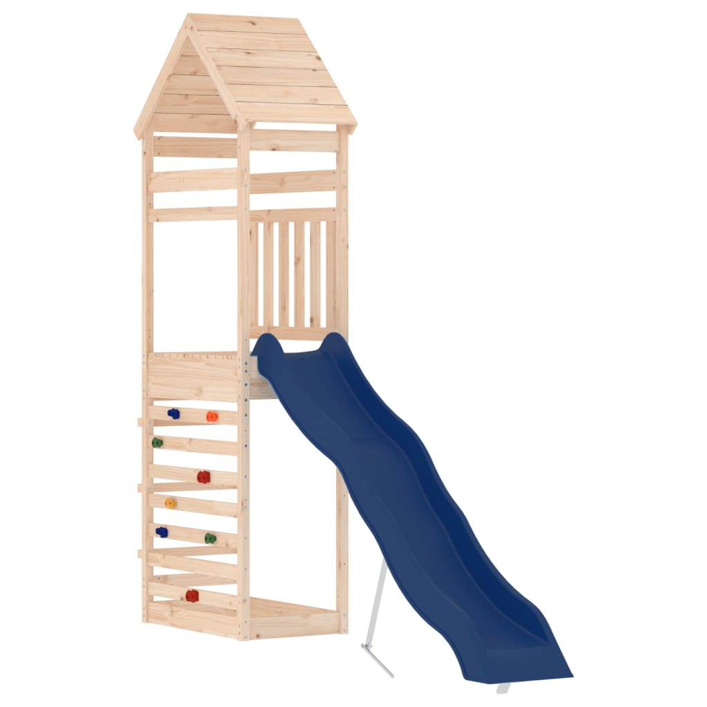 Outdoor Playset Solid Wood Pine