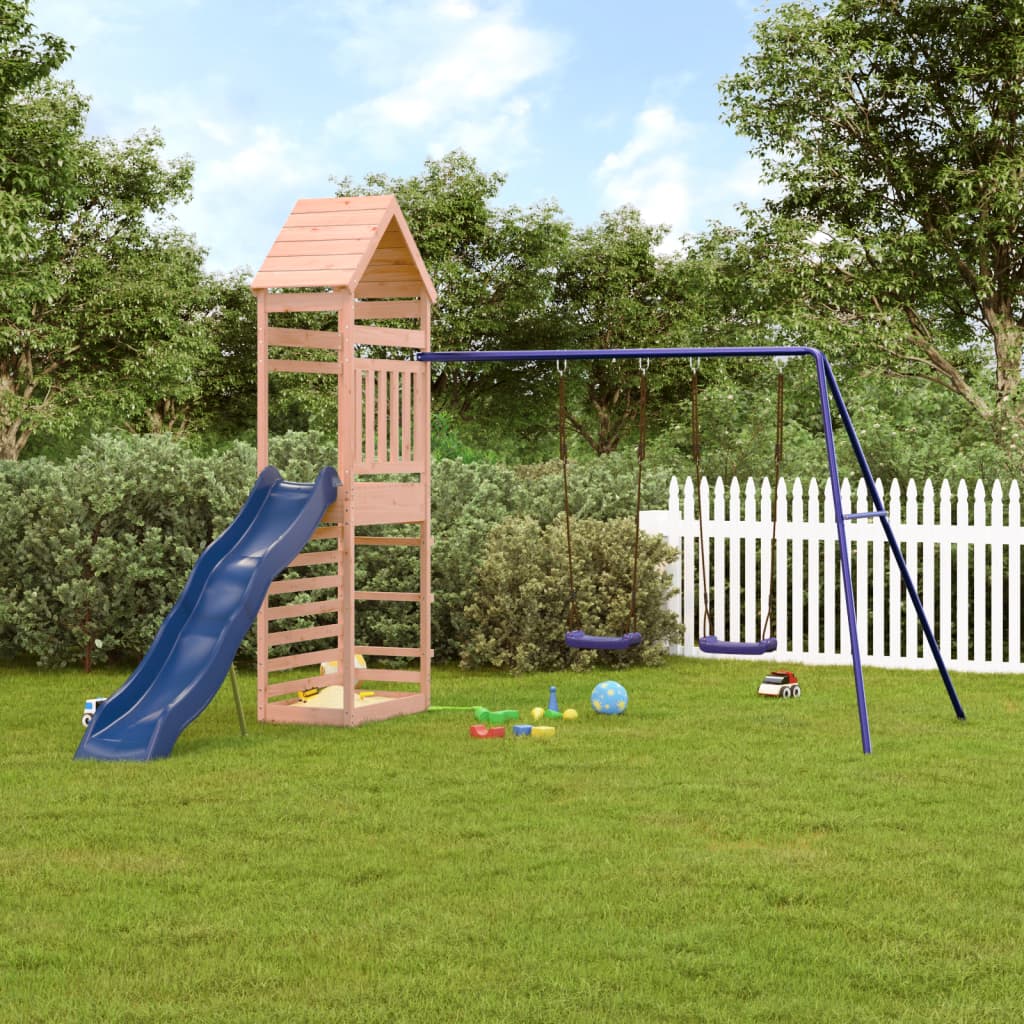 Outdoor Playset Solid Wood Douglas