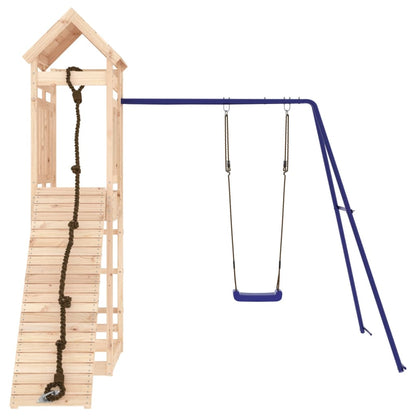 Outdoor Playset Solid Wood Pine