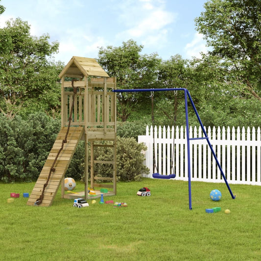 Outdoor Playset Impregnated Wood Pine