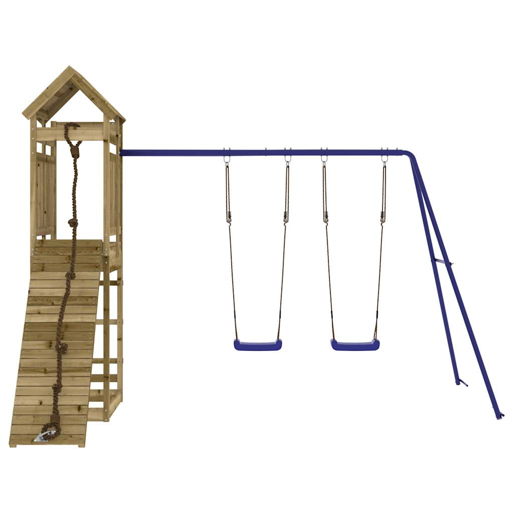 Outdoor Playset Impregnated Wood Pine