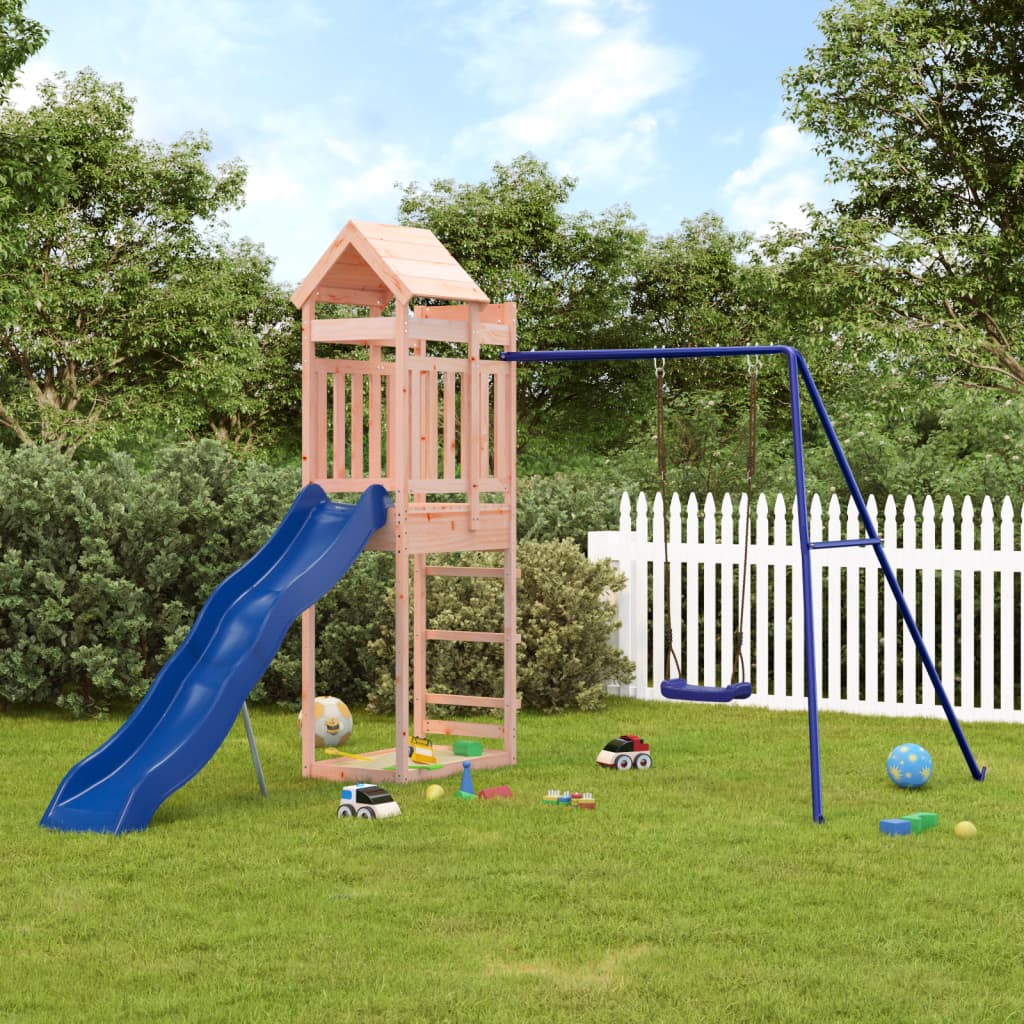 Outdoor Playset Solid Wood Douglas